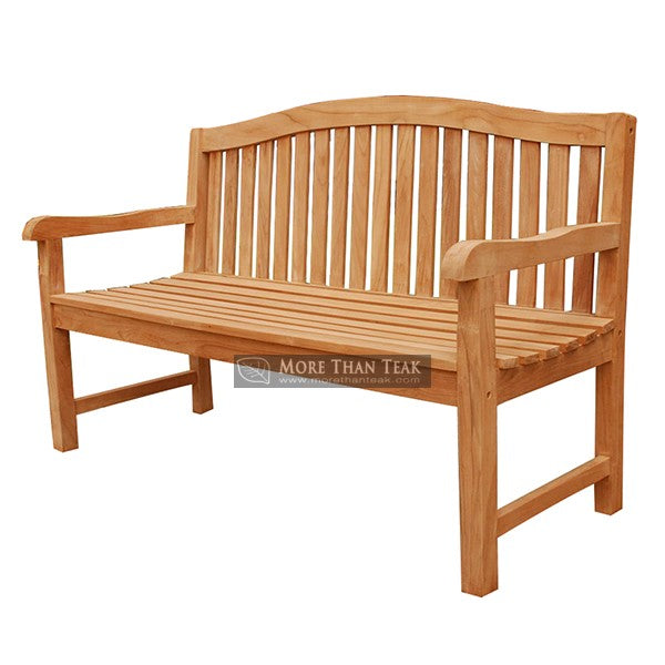 Classic teak garden bench 150 cm